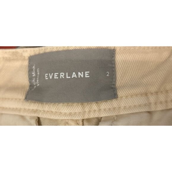 FRAME High-Rise Casual Pants Cream Color 4 Pockets Size 2 - Picture 6 of 10